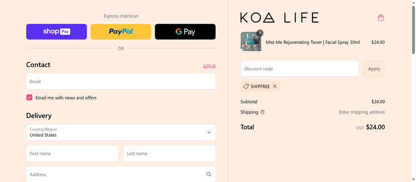 20% Off on Moisturizers & Serums - Save Big at Koa Life